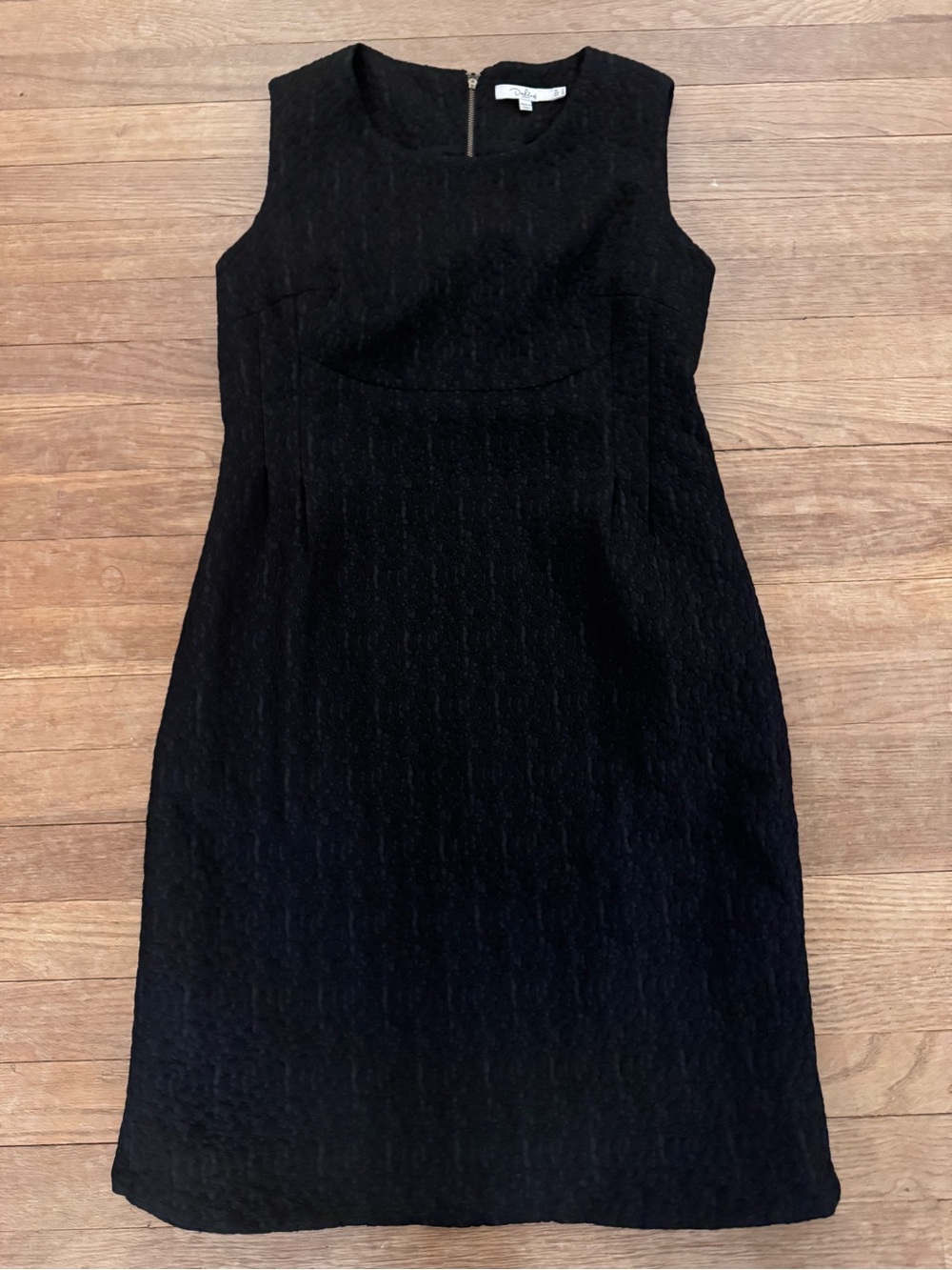 Darling London Women's Black Knee Length Sheath Dress - Size 10
 b26
